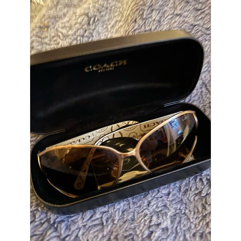 Coach loretta oversized Designer sunglasses - Picture 3 of 12
